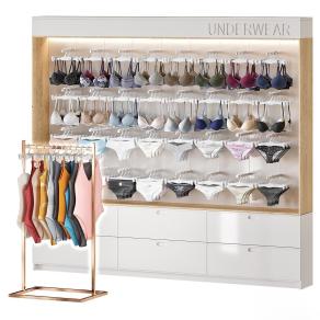 现代内衣店展示柜 内衣商场货架